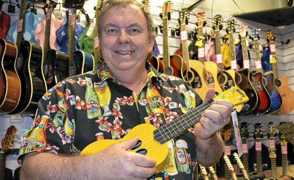 Variety Music owner Peter McErlean says local business owners need to join the online revolution this Christmas. Variety Music owner Peter McErlean says local business owners need to join the online revolution this Christmas.
